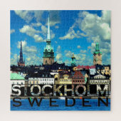 Stockholm Square Puzzle Legpuzzel (Verticaal)