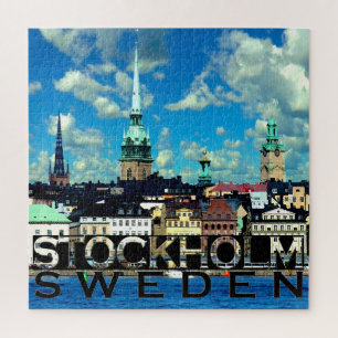 Stockholm Square Puzzle Legpuzzel