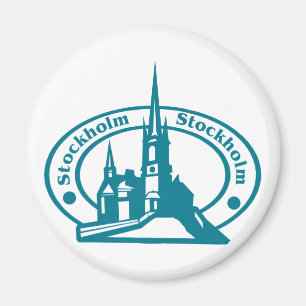Stockholm Stamp Magneet