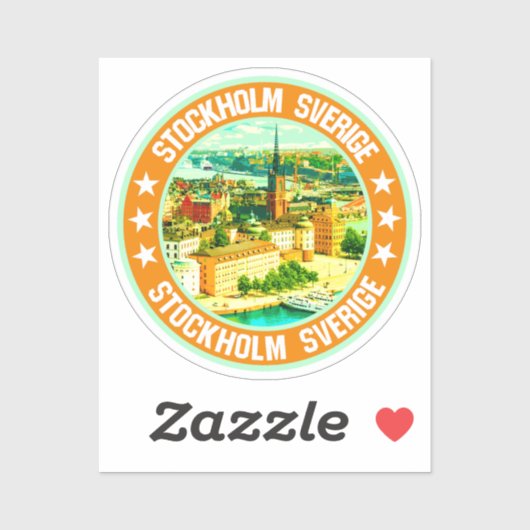 Stockholm Sticker (Vel)
