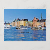 Stockholm, Sweden Briefkaart (Achterkant)