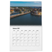 Stockholm-Sweden Calendar Kalender (Feb 2027)