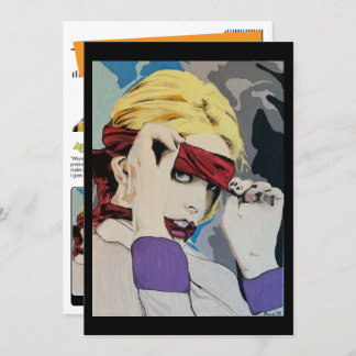 ‘Stockholm Syndrome’ Painting Small-Scale Print Kaart