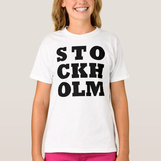 Stockholm T-shirt (Voorkant)