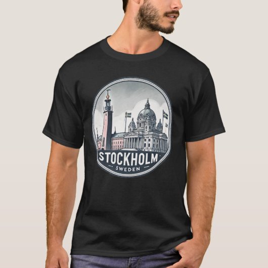 Stockholm T-shirt (Voorkant)