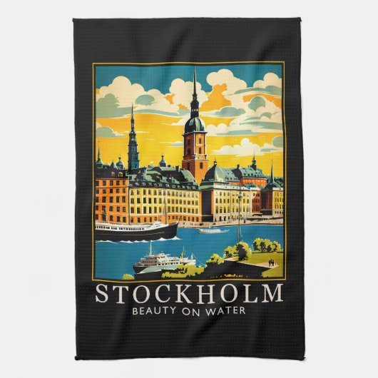 Stockholm Theedoek (Verticaal)