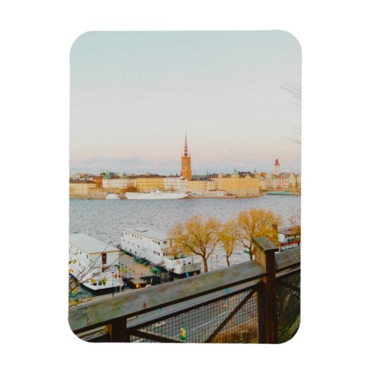 Stockholm uitzicht  magneet (Verticaal)