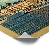 Stockholm Vintage Travel Poster (Hoek)