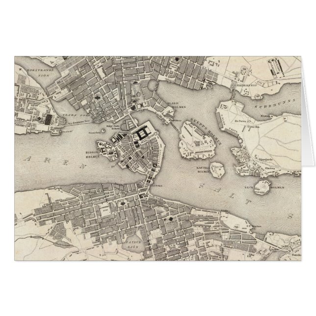 Stockholm, Zweden (Voorkant Horizontaal)