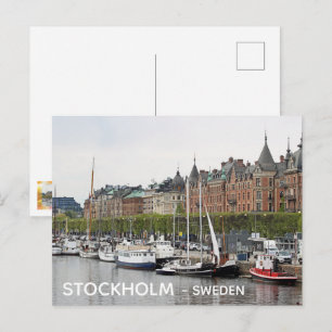 Stockholm Zweden Ansichtkaart! Briefkaart