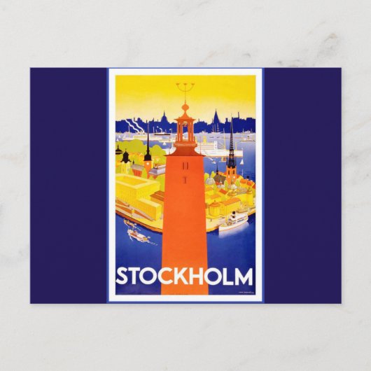  Stockholm Zweden Briefkaart (Voorkant)