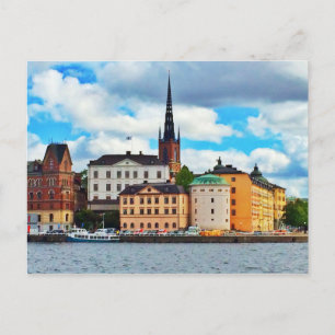 Stockholm, Zweden Briefkaart