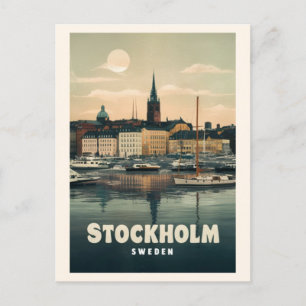 Stockholm Zweden Briefkaart