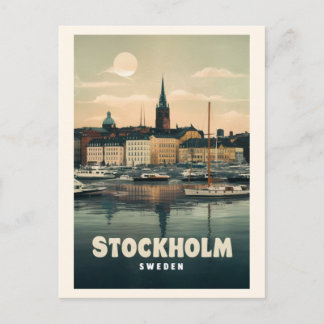 Stockholm Zweden Briefkaart