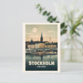 Stockholm Zweden Briefkaart (Staand voorkant)