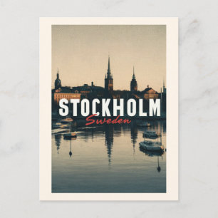 Stockholm Zweden Briefkaart