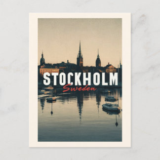 Stockholm Zweden Briefkaart