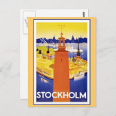  Stockholm Zweden Briefkaart (Voorkant / Achterkant)