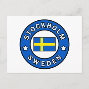 Stockholm Zweden Briefkaart