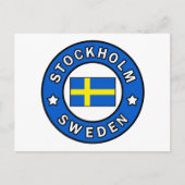 Stockholm Zweden Briefkaart (Voorkant)