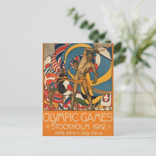  Stockholm Zweden - Briefkaart (Staand voorkant)