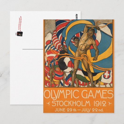  Stockholm Zweden - Briefkaart (Voorkant / Achterkant)