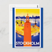  Stockholm Zweden Briefkaart (Voorkant / Achterkant)