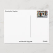 Stockholm, Zweden Briefkaart (Achterkant)
