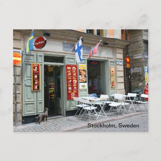 Stockholm, Zweden Briefkaart (Voorkant)