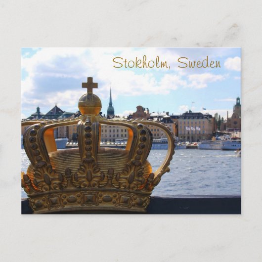 Stockholm, Zweden Briefkaart (Voorkant)