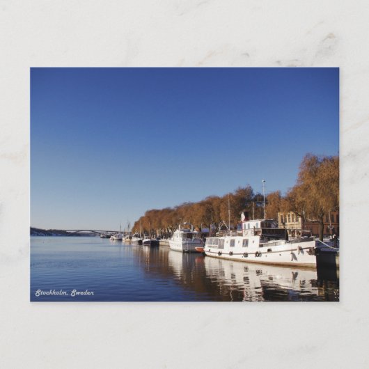 Stockholm, Zweden Briefkaart (Voorkant)