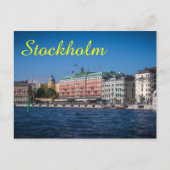 Stockholm Zweden Briefkaart (Voorkant)