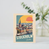 Stockholm Zweden Briefkaart (Staand voorkant)