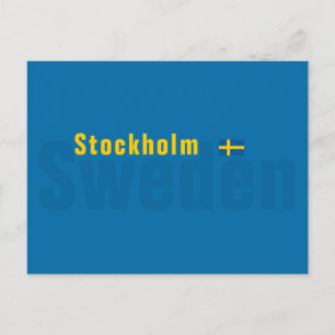 Stockholm ,Zweden Briefkaart