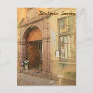 Stockholm, Zweden Briefkaart