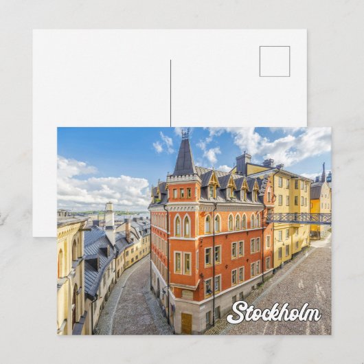 Stockholm, Zweden Briefkaart (Voorkant / Achterkant)