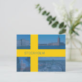 Stockholm - Zweden Briefkaart (Staand voorkant)