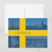Stockholm - Zweden Briefkaart (Voorkant / Achterkant)