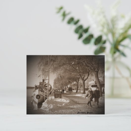 Stockholm, Zweden Briefkaart (Staand voorkant)