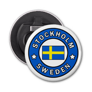Stockholm Zweden Button Flesopener