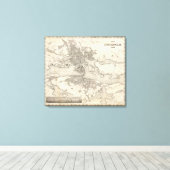 Stockholm, Zweden Canvas Afdruk (Insitu (Houten vloer))