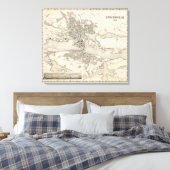Stockholm, Zweden Canvas Afdruk (Insitu (Slaapkamer))