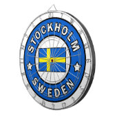 Stockholm Zweden Dartbord (Voorkant Rechts)