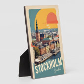 Stockholm Zweden Fotoplaat (Zijkant)