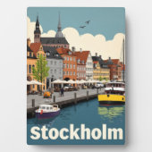 Stockholm Zweden Fotoplaat (voorkant)