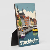 Stockholm Zweden Fotoplaat (Zijkant)