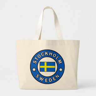 Stockholm Zweden Grote Tote Bag