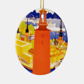 Stockholm Zweden Keramisch Ornament (Rechts)