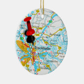 Stockholm, Zweden Keramisch Ornament (Rechts)