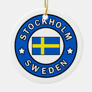 Stockholm Zweden Keramisch Ornament